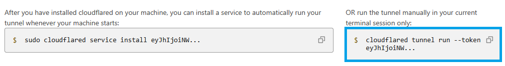 Cloudflared CLI Parameters